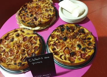 Clafoutis aux prunes