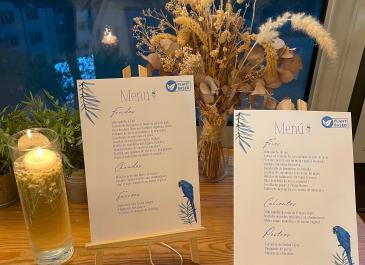 Menus de mariage