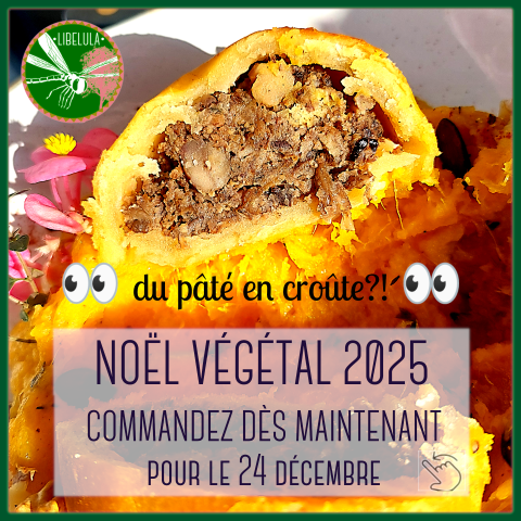 Noël végétal 2025. Commandez dès maintenant pour le 24 décembre. Du pâté en croûte !